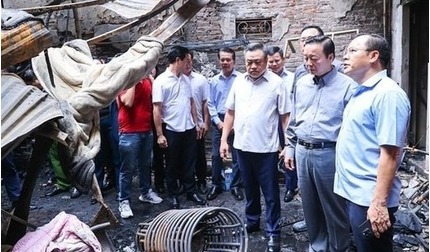 Chủ tịch TP Hà Nội yêu cầu kiểm tra 100% nhà trọ sau vụ cháy làm 14 người chết