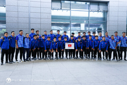 U19 Việt Nam tới Trung Quốc, sẵn sàng bước vào giải U19 quốc tế 2024