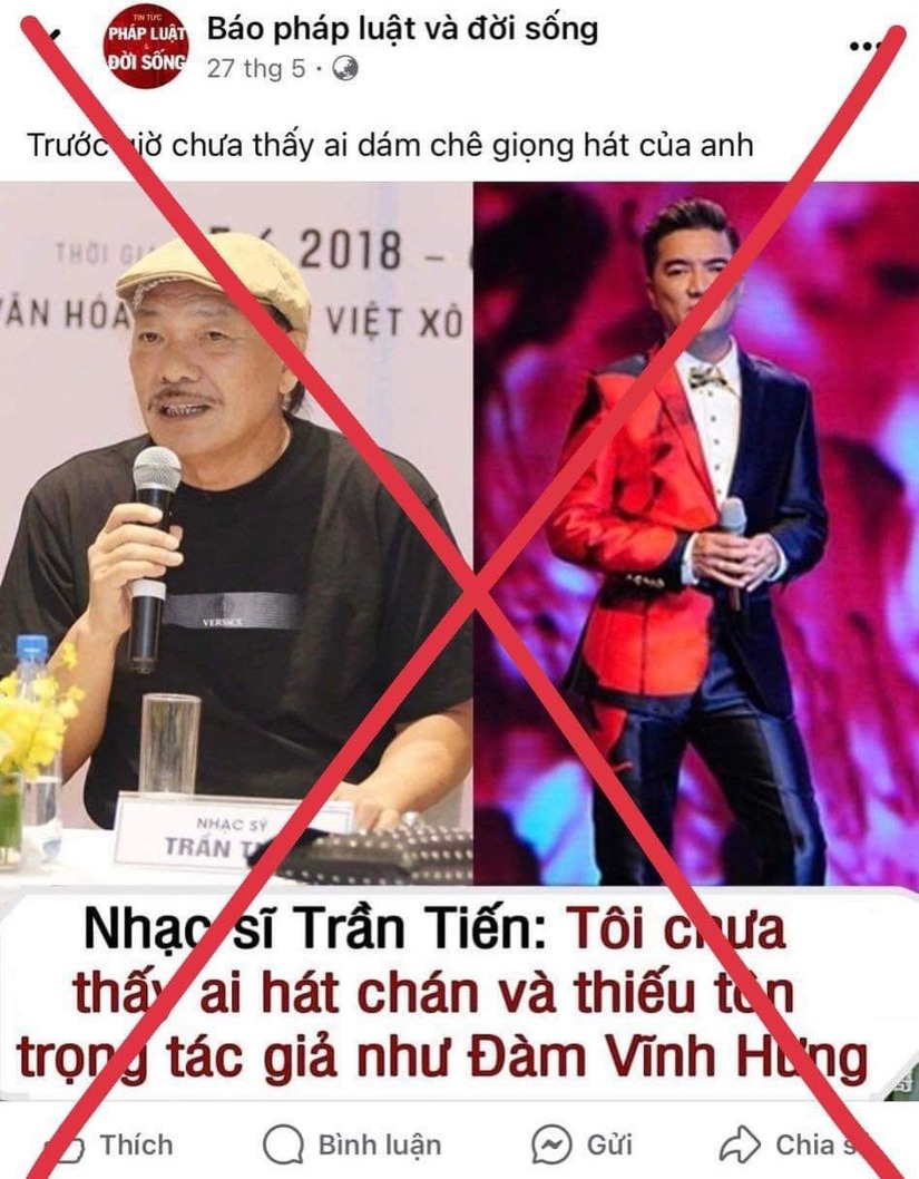 Rộ tin nhạc sĩ Trần Tiến chê Đàm Vĩnh Hưng ‘hát chán, thiếu tôn trọng tác giả’, người trong cuộc nói gì?