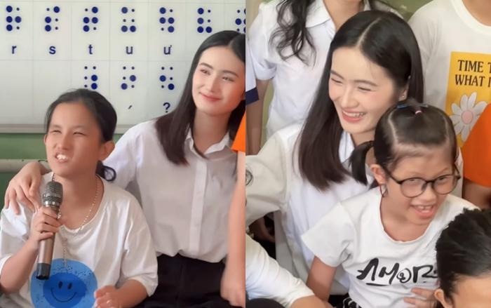 Về Việt Nam nghỉ hè 2 tháng, Ý Nhi đã nhanh chóng đi làm thiện nguyện