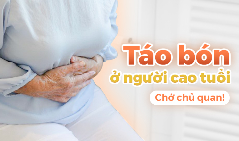 Táo bón ở người cao tuổi: Chớ chủ quan!