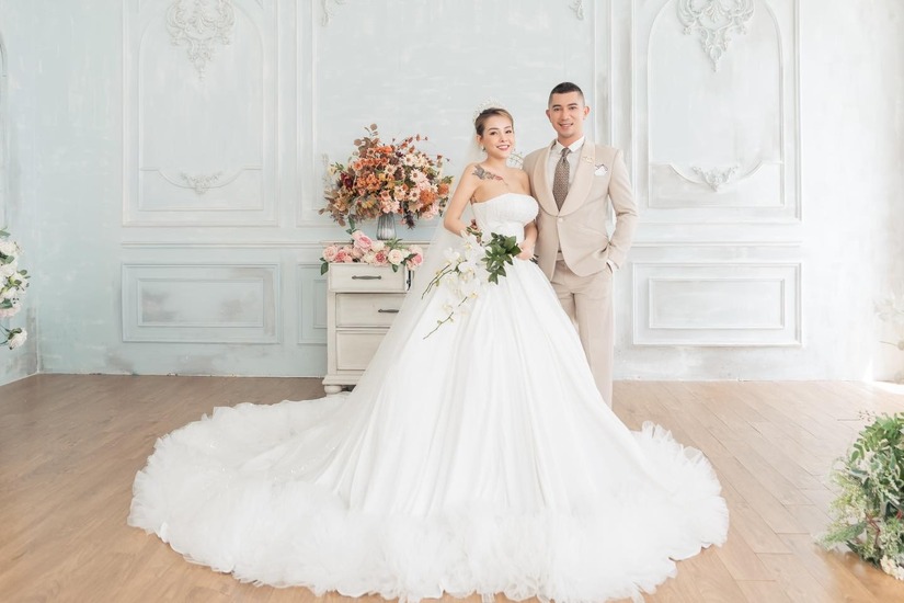 Lương Bằng Quang và Ngân 98 chính thức kết hôn
