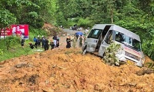 Hiện trường thương tâm vụ sạt lở đất khiến 9 người chết ở Hà Giang