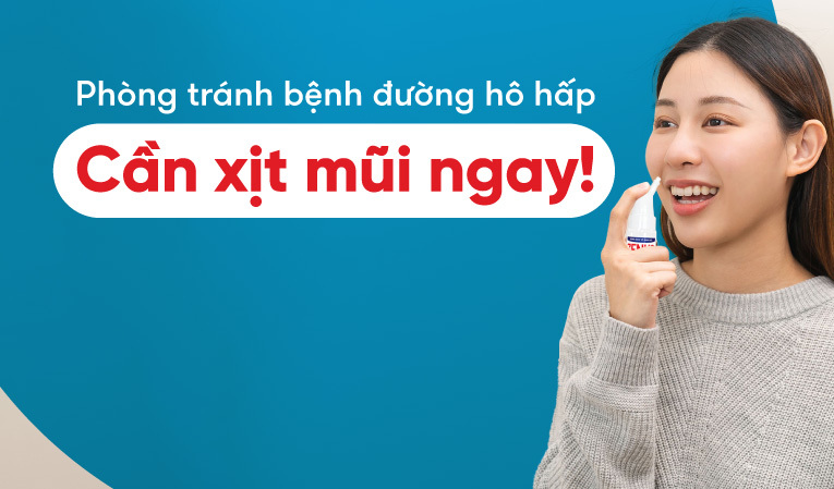 Phòng tránh bệnh đường hô hấp: Cần xịt mũi ngay!