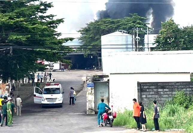 Bình Phước: 2 người thương vong do nổ lò hơi