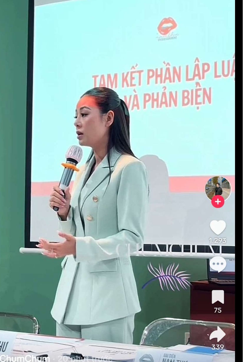 Nam Thư tổ chức họp báo lên tiếng về chuyện là 'người thứ 3', dùng chất kích thích