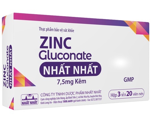 Kẽm gluconat uống khi nào? Có khác biệt gì so với các loại kẽm khác?