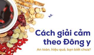 Cách giải cảm theo Đông y: An toàn, hiệu quả, bạn biết chưa?