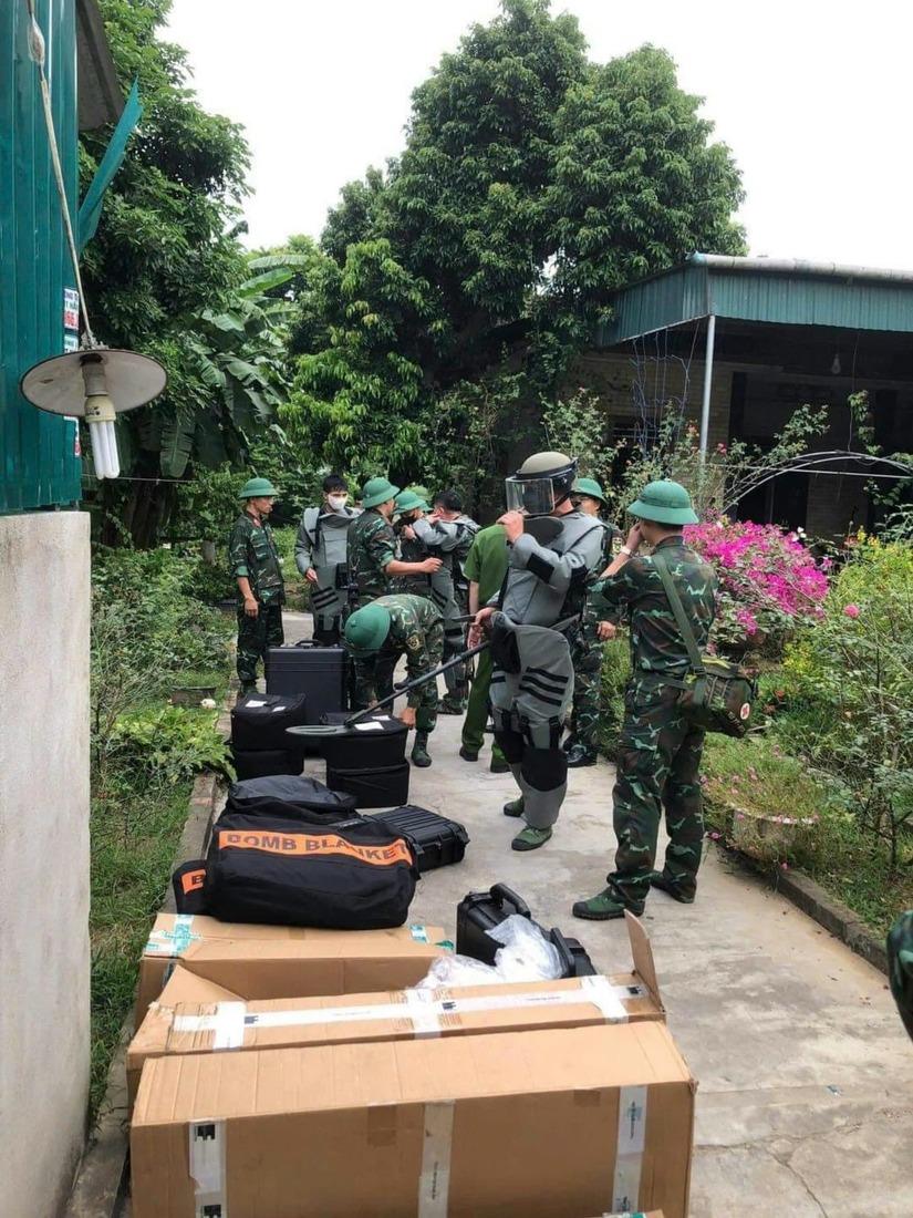 Hai vụ nổ tại huyện Quỳ Hợp: Quân đội được điều động kiểm tra, rà vật liệu nổ tại hiện trường