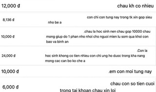 Xúc động trước những lời nhắn chuyển khoản ủng hộ của các em nhỏ gửi đến Mặt trận Tổ quốc Việt Nam