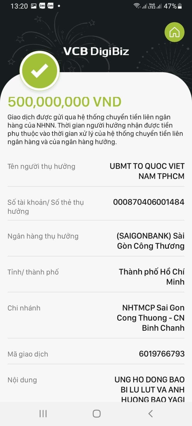Nhật Kim Anh lên tiếng về việc không xuất hiện trong sao kê của MTTQ dù nói đã đóng góp 1,3 tỷ
