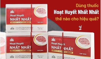 DÙNG THUỐC HOẠT HUYẾT NHẤT NHẤT THẾ NÀO CHO HIỆU QUẢ?