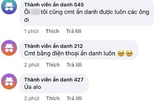 Dân tình thích thú khi Facebook cho ra mắt tính năng 'bình luận ẩn danh' 