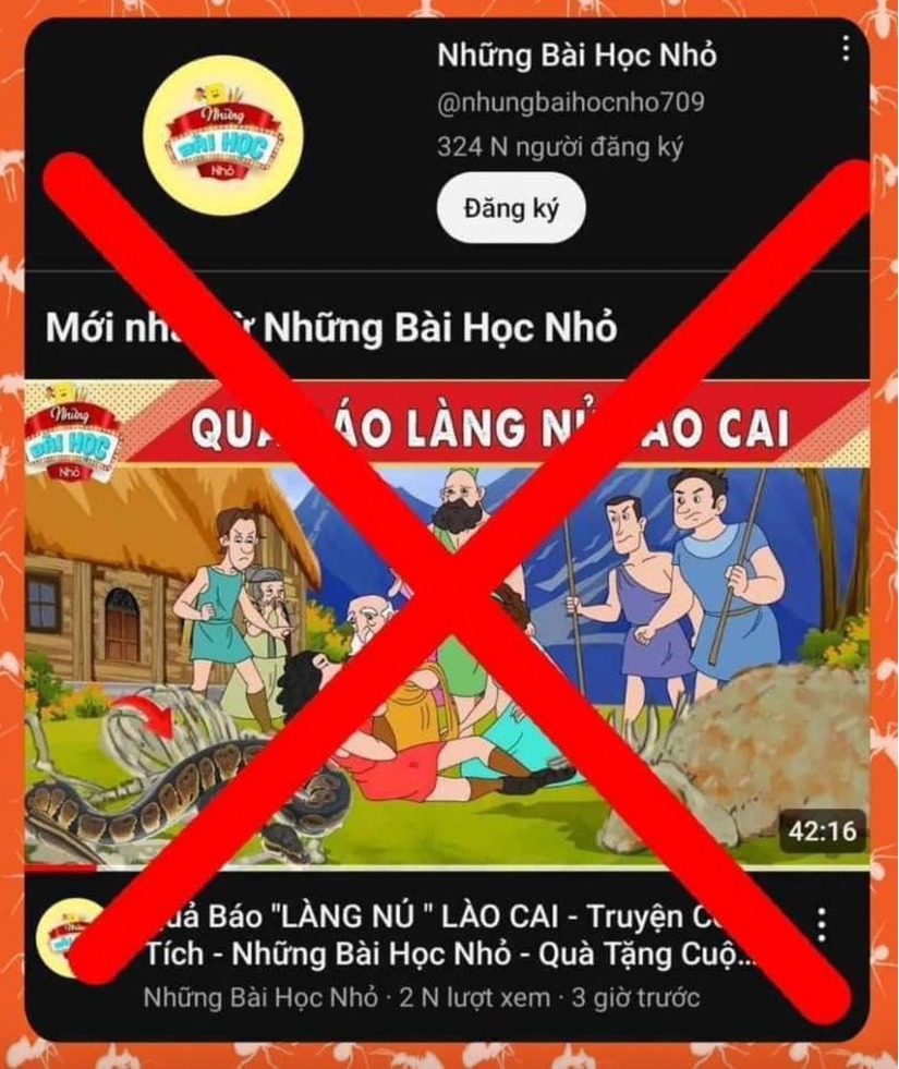 Clip 'Quả báo Làng Nủ Lào Cai' câu view phản cảm