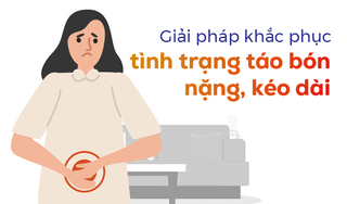 Giải pháp khắc phục tình trạng táo bón nặng, kéo dài