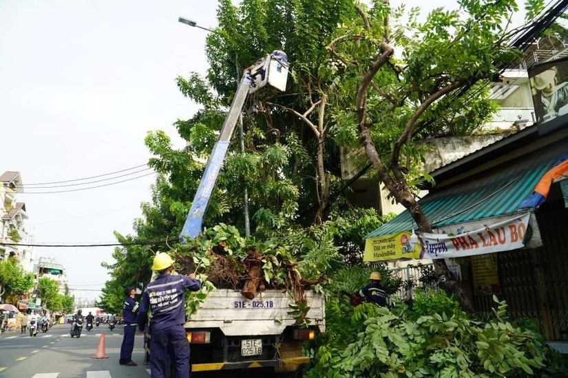 TP.HCM sẵn sàng ứng phó mưa lớn kết hợp triều cường