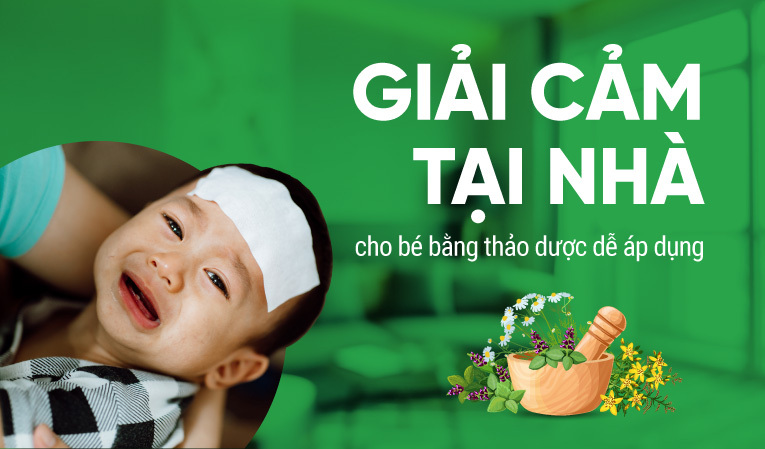 Cách giải cảm tại nhà cho bé bằng thảo dược dễ áp dụng