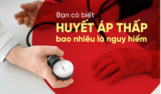 Bạn có biết: Huyết áp thấp bao nhiêu là nguy hiểm?