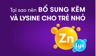 Tại sao nên bổ sung kẽm và lysine cho trẻ nhỏ?