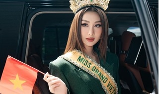 Hoa hậu Quế Anh đến Campuchia thi Miss Grand International 2024, nhận 