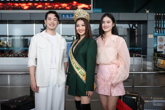 Hoa hậu Quế Anh đến Campuchia thi Miss Grand International 2024