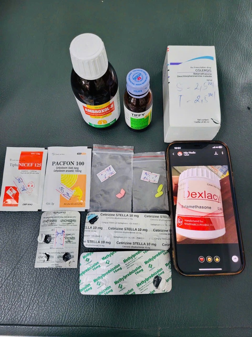 Tự ý cho con uống 11 loại thuốc để chữa ho, trẻ sốc phản vệ nguy kịch