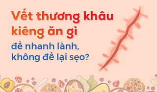 Vết thương khâu kiêng ăn gì để nhanh lành, không để lại sẹo?
