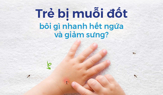 Trẻ bị muỗi đốt bôi gì nhanh hết ngứa và giảm sưng?