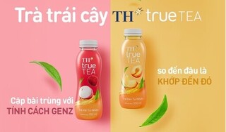 Trà trái cây TH true TEA - cặp bài trùng với tính cách GenZ, so đến đâu là khớp đến đó 