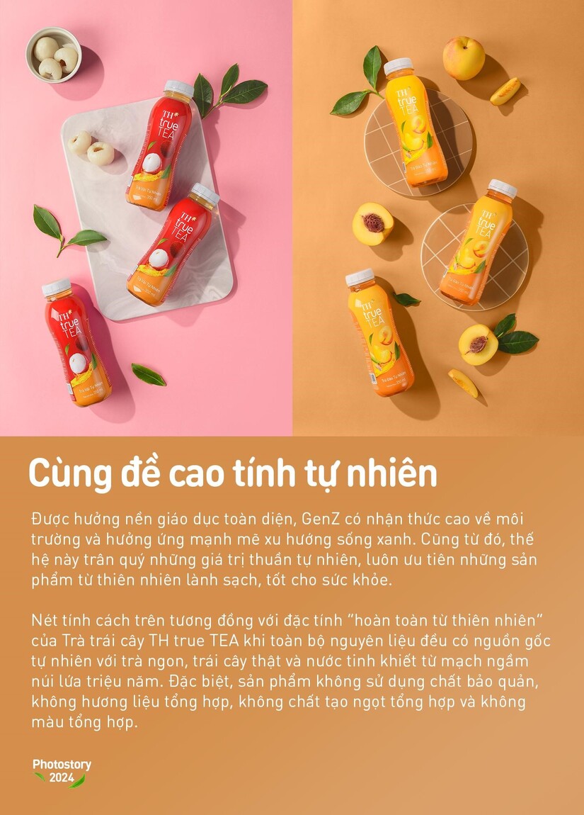 Trà trái cây TH true TEA - cặp bài trùng với tính cách GenZ, so đến đâu là khớp đến đó 