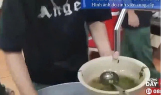Sinh viên phải ăn cơm canh thừa, có nhiều 