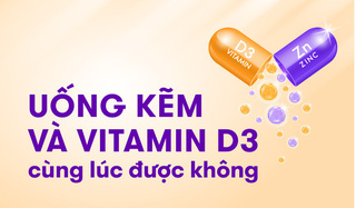 Tư vấn: Uống kẽm và vitamin D3 cùng lúc được không?