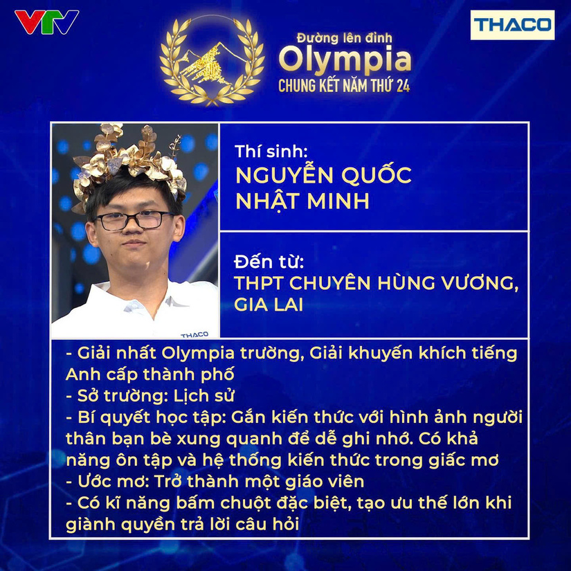 Xem trực tiếp chung kết Đường lên đỉnh Olympia năm 2024 trên kênh nào, lúc mấy giờ