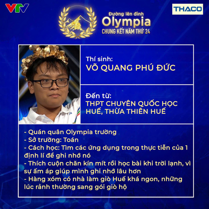 Xem trực tiếp chung kết Đường lên đỉnh Olympia năm 2024 trên kênh nào, lúc mấy giờ