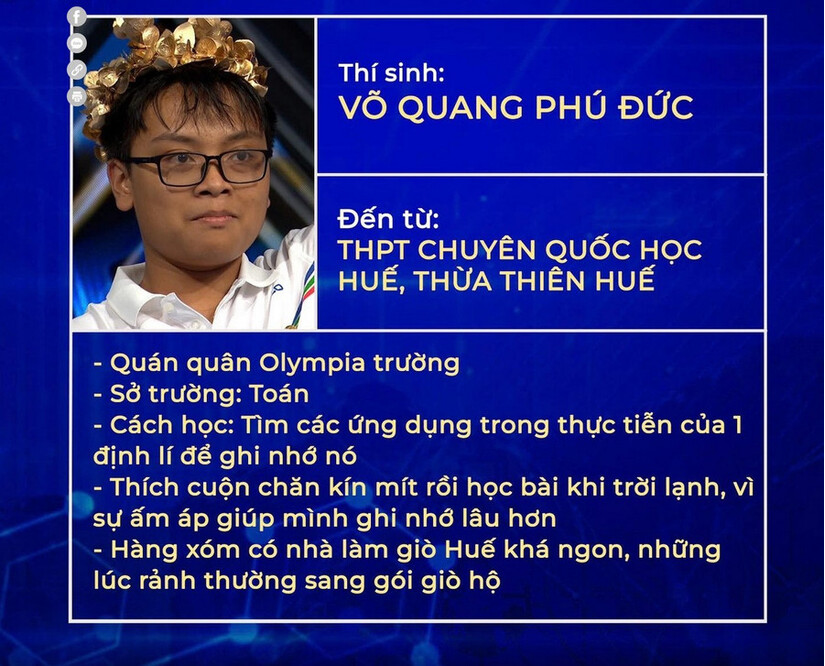 Chân dung 4 nhà leo núi xuất sắc nhất Đường lên đỉnh Olympia năm thứ 24