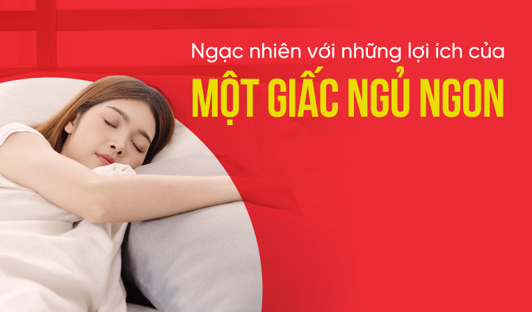 Ngạc nhiên với những lợi ích của một giấc ngủ ngon