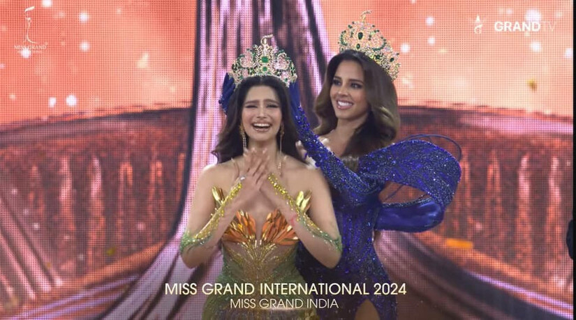 Hoa hậu Thùy Tiên chúc mừng tân Miss Grand International 2024