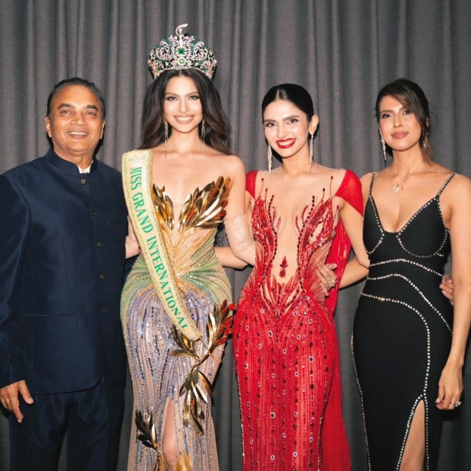 Nhan sắc xinh đẹp đầy mê hoặc của mẹ và em gái tân Miss Grand International 2024 gây ngỡ ngàng