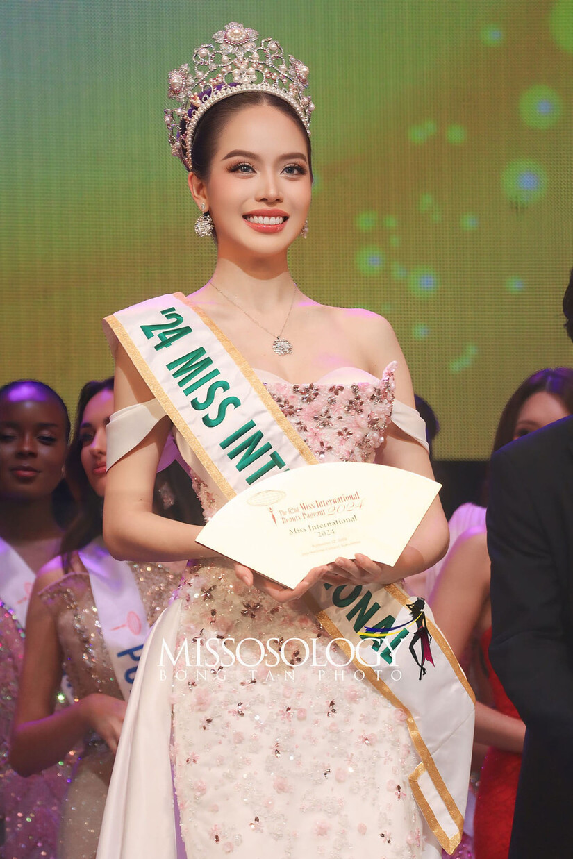 Phát biểu sau đăng quang Miss International 2024 của Thanh Thủy gây 'bão mạng'