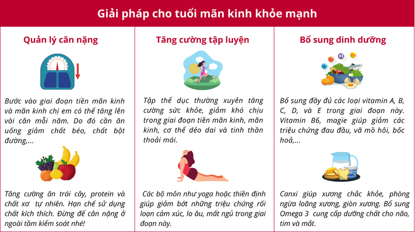 Cách làm chậm thời kỳ mãn kinh? Những điều chị em cần lưu ý