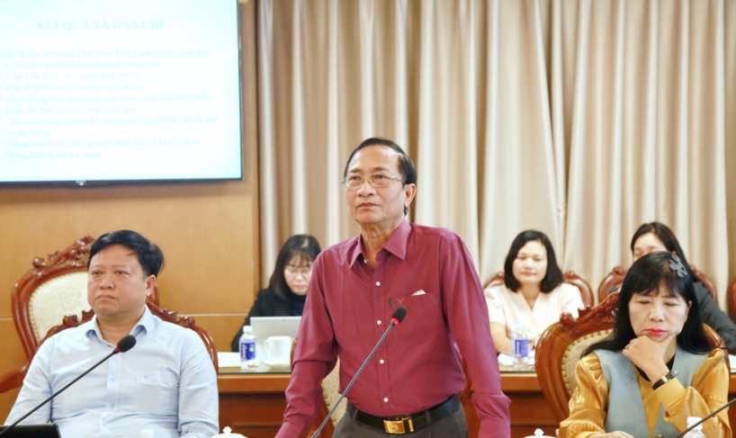 Tháo gỡ điểm nghẽn trong giáo dục hướng nghiệp và định hướng phân luồng học sinh