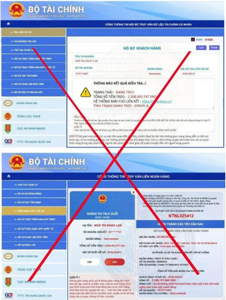 Bộ Tài chính cảnh báo việc giả mạo văn bản, con dấu và website của Bộ