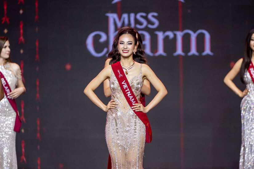 Người đẹp Malaysia đăng quang Miss Charm 2024, Quỳnh Nga giành ngôi Á hậu 2