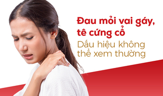 Đau mỏi vai gáy, tê cứng cổ - Dấu hiệu không thể xem thường
