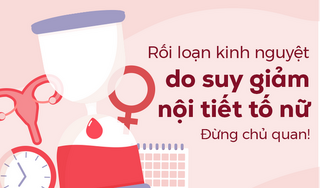 Rối loạn kinh nguyệt do suy giảm nội tiết tố nữ: Đừng chủ quan!