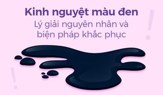 Kinh nguyệt màu đen: Lý giải nguyên nhân và biện pháp khắc phục