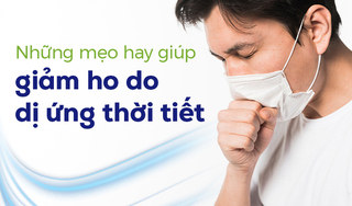 Những mẹo hay giúp giảm ho do dị ứng thời tiết