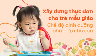 Xây dựng thực đơn cho trẻ mẫu giáo: Chế độ dinh dưỡng phù hợp cho con