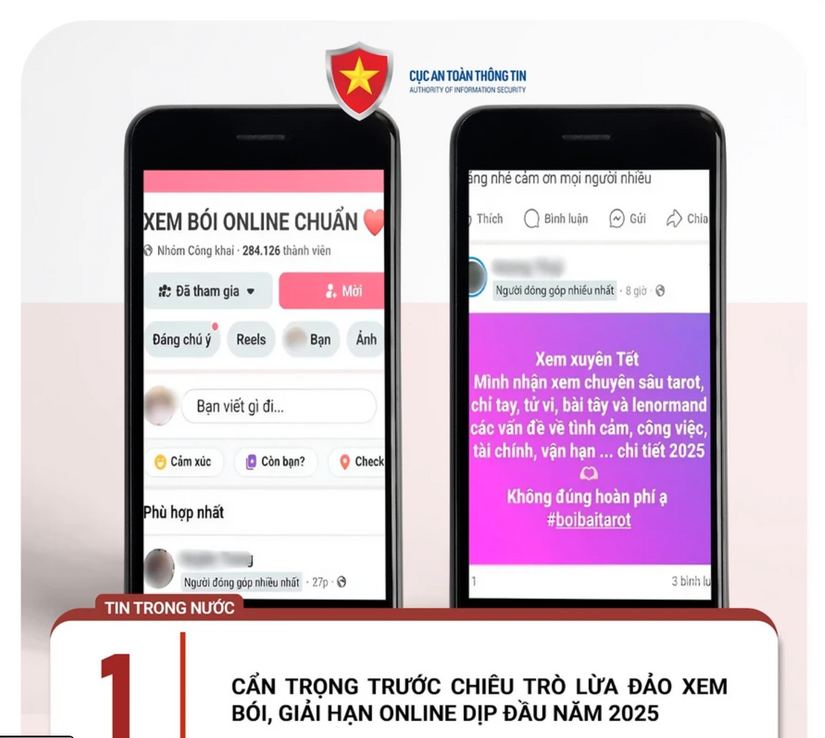 Xem bói, giải hạn online dịp đầu năm: 'Bẫy' mê tín…