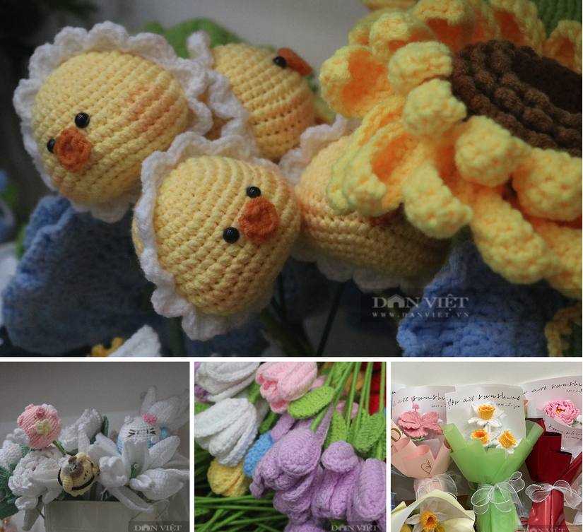 Hoa “ăn được” lên ngôi, nhiều cửa hàng dừng đơn từ sớm dịp 8/3